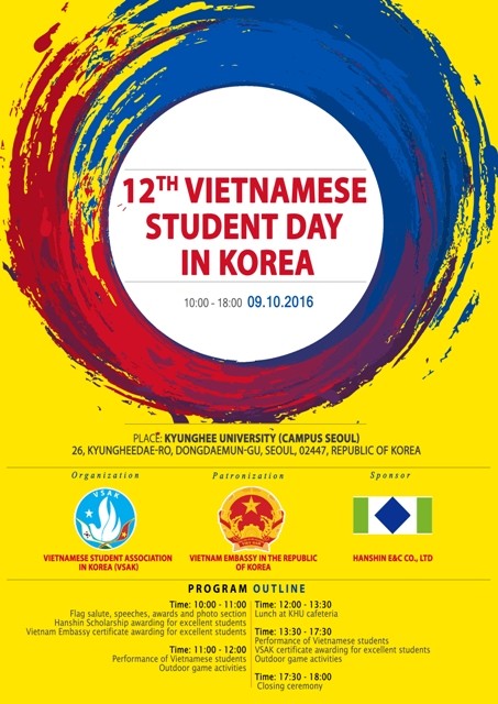 Ngày hội sinh viên Việt Nam lần thứ 12 tại Hàn Quốc - ảnh 1